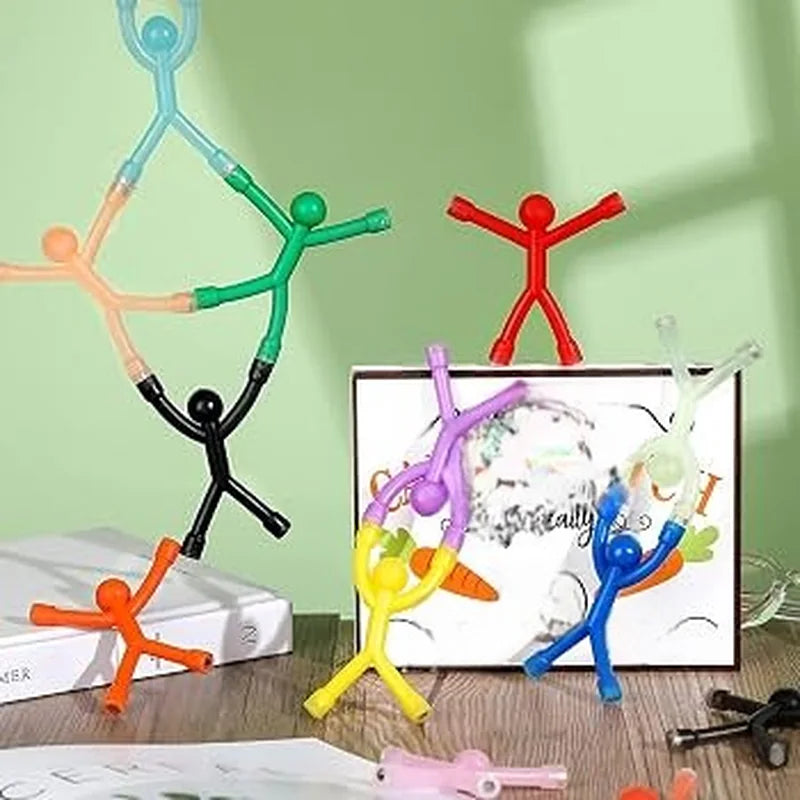 EFFUN 10-Pack Click-Lock Silicone & ABS brinquedo infantil