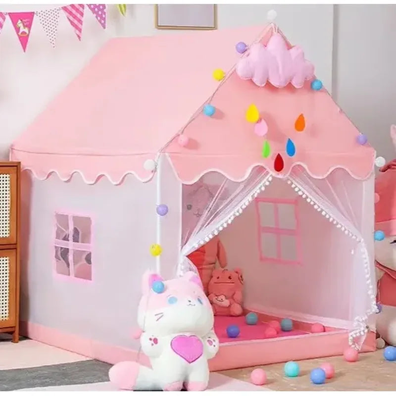 Indoor Princess Castle Design Toy House, brinquedo infantil