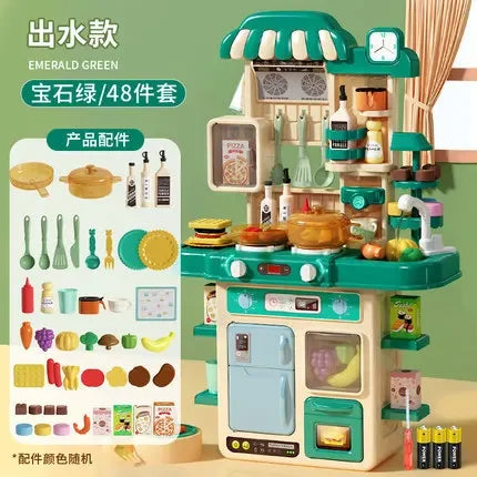 Kids' Pretend Play Kitchen Set – Utensils for Play and Imagination