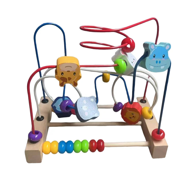 Wooden Bead Roller Coaster