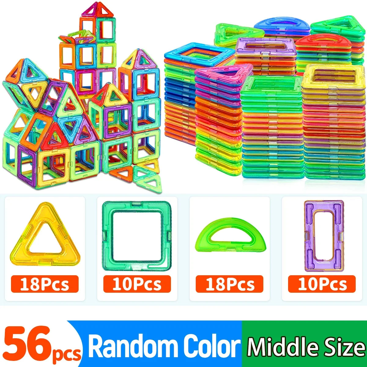 STEM Educational Magnetic Blocks Fun
