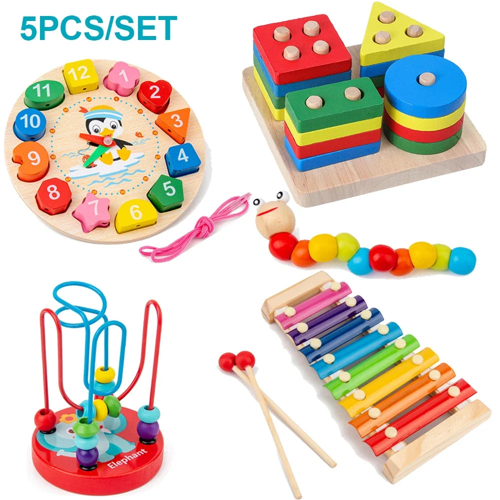 Montessori Wooden Puzzle