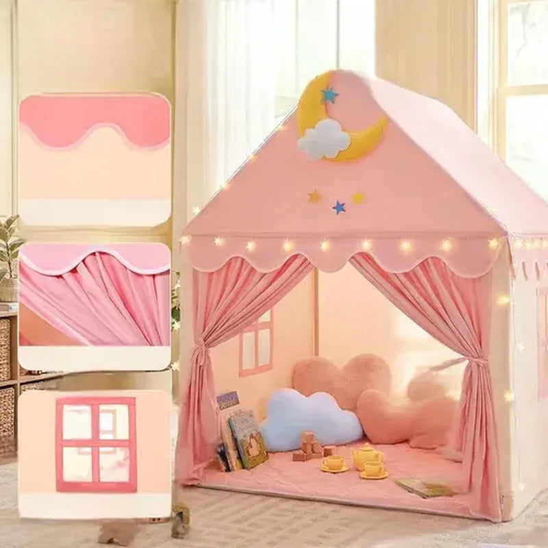 Indoor Princess Castle Design Toy House, brinquedo infantil