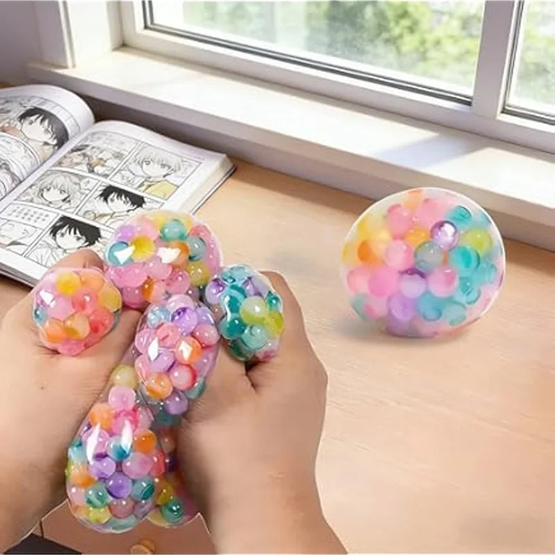 1-Piece Colorful Water Beads Squishy Str brinquedo infantil