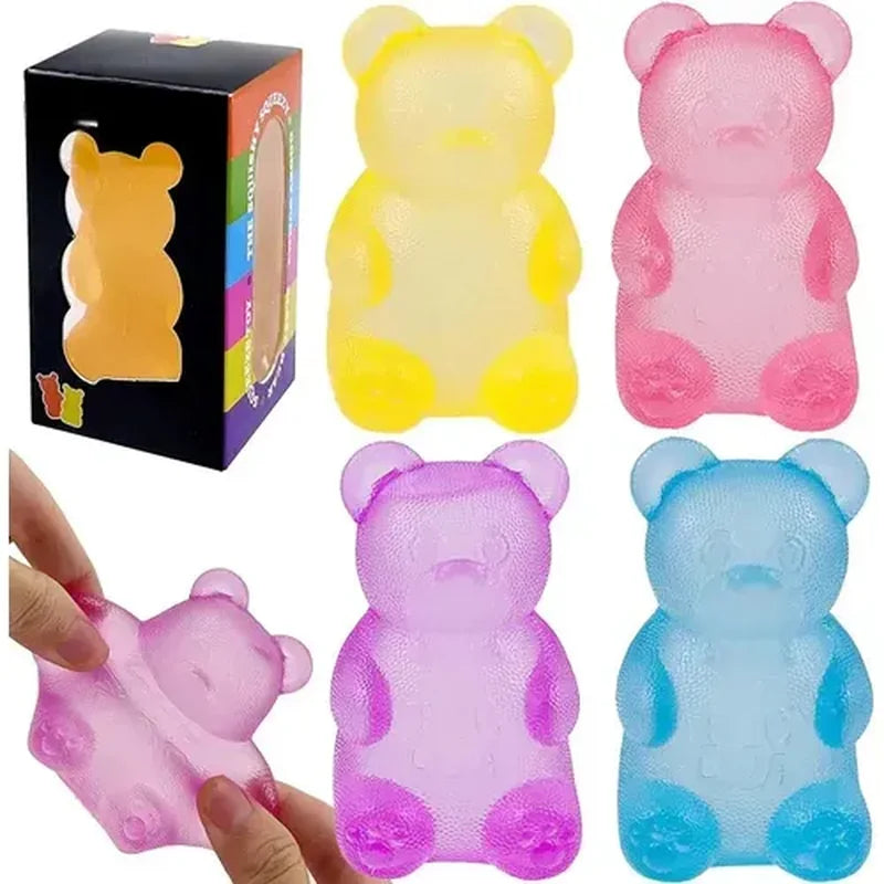 1/4 counts Gummy Bear - Sensory Fidget T brinquedo infantil