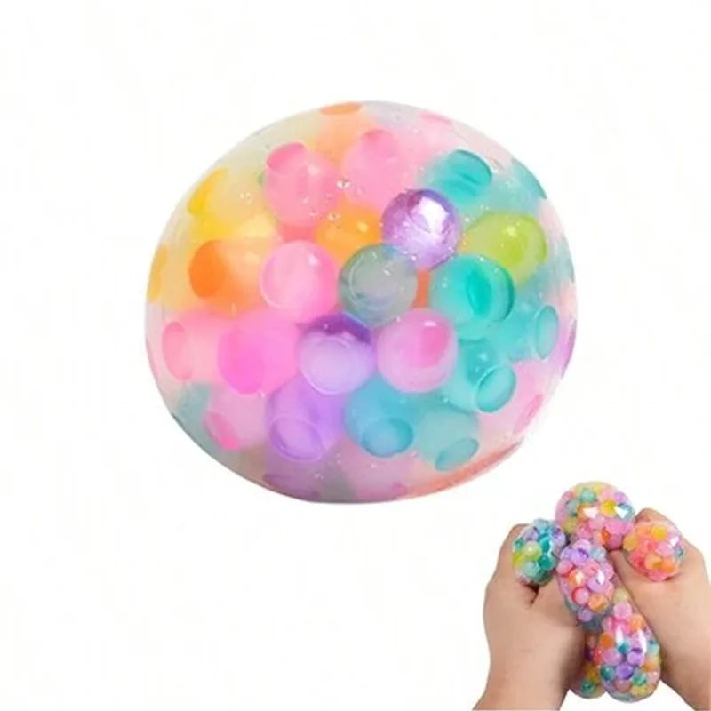 1-Piece Colorful Water Beads Squishy Str brinquedo infantil