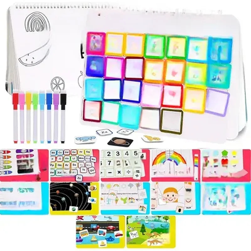 "Children's Activity Manual", Montessori brinquedo infantil