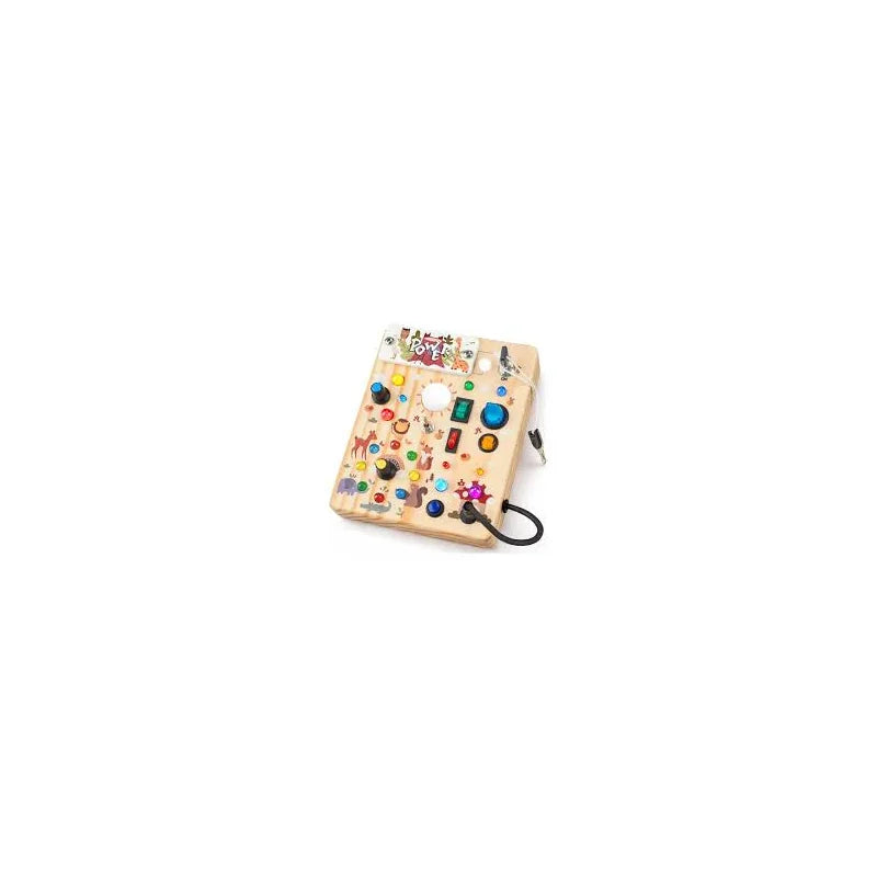 Joyreal Montessori Busy Board Toy, Woode brinquedo infantil