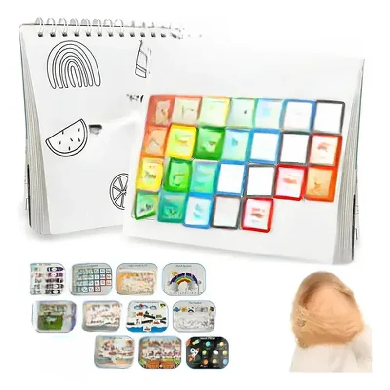 "Children's Activity Manual", Montessori brinquedo infantil