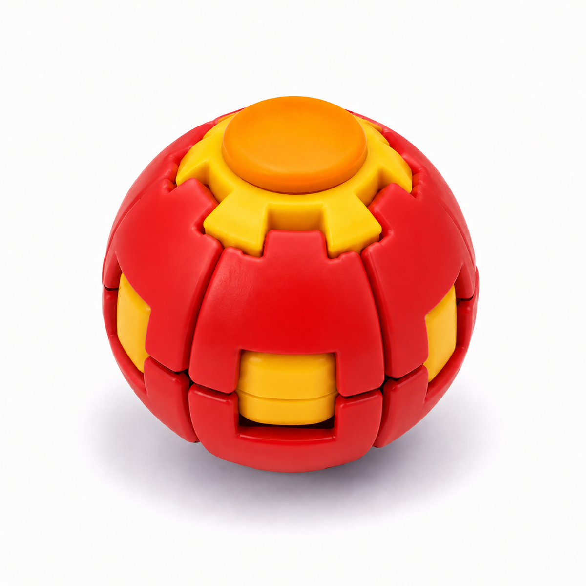 360° Fidget Ball – Assemble, Press, and Spin