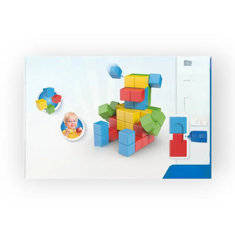 Geomag MagiCube 24-pc Magnetic Blocks Se brinquedo infantil