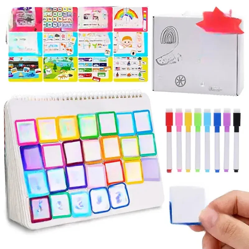 "Children's Activity Manual", Montessori brinquedo infantil