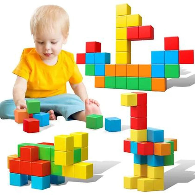 Geomag MagiCube 24-pc Magnetic Blocks Se brinquedo infantil
