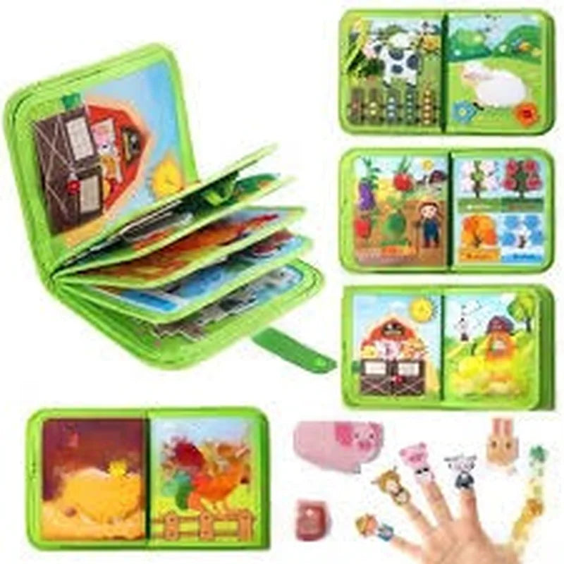 Montessori Busy Board for Toddlers Ages  brinquedo infantil