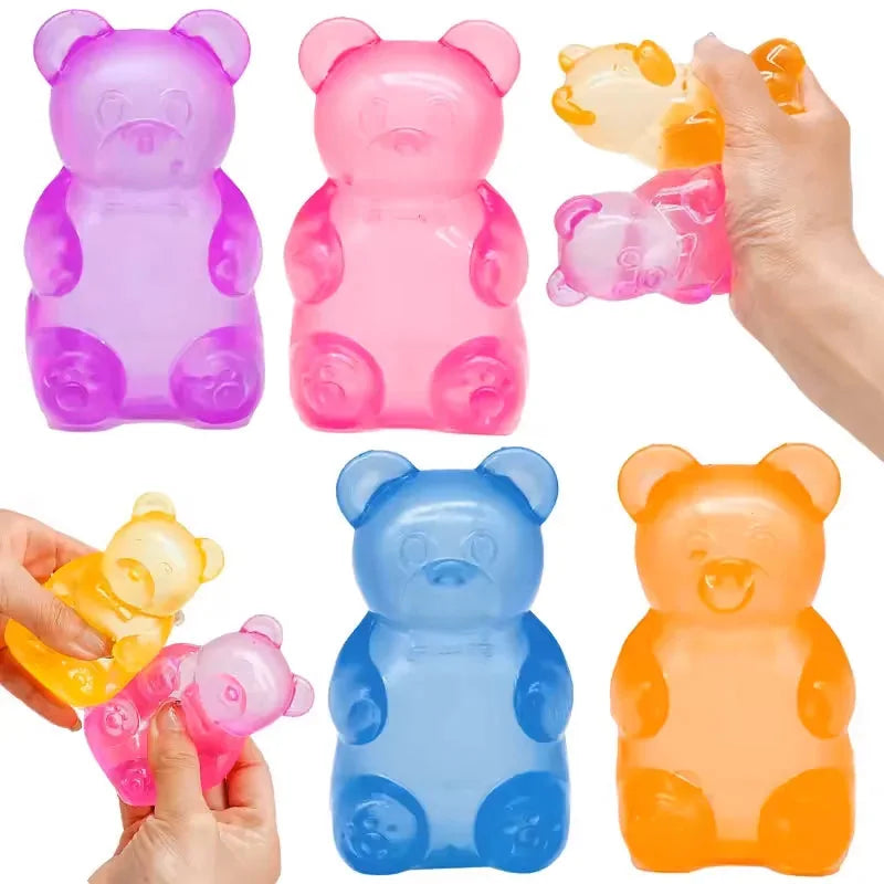 1/4 counts Gummy Bear - Sensory Fidget T brinquedo infantil