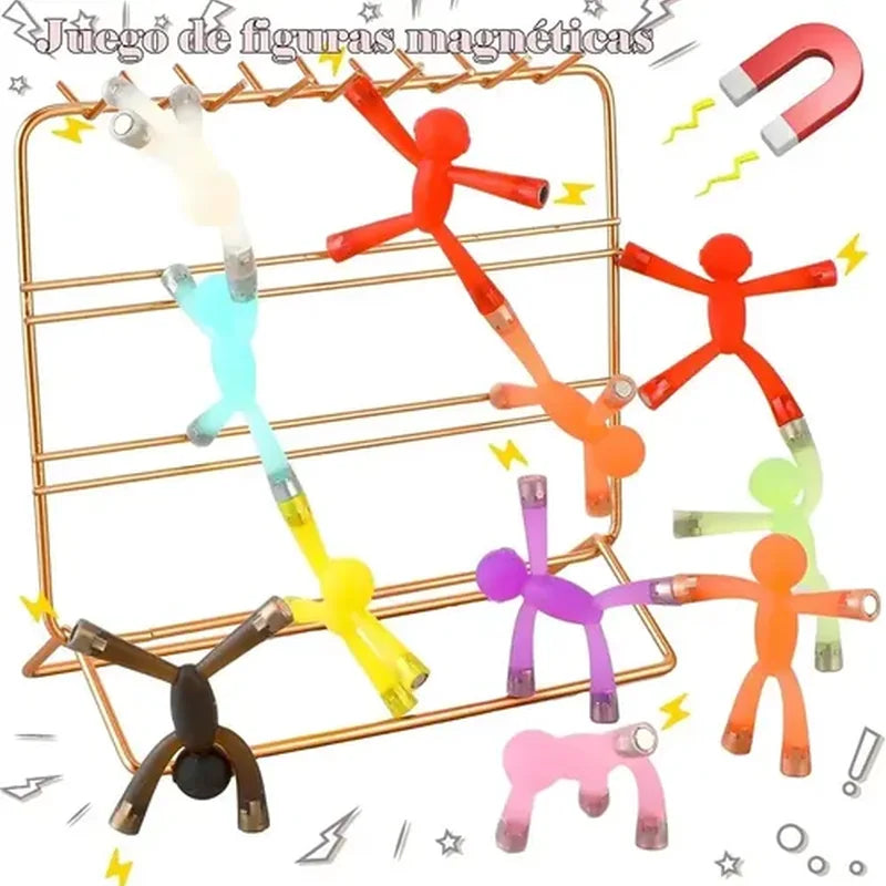 EFFUN 10-Pack Click-Lock Silicone & ABS  brinquedo infantil