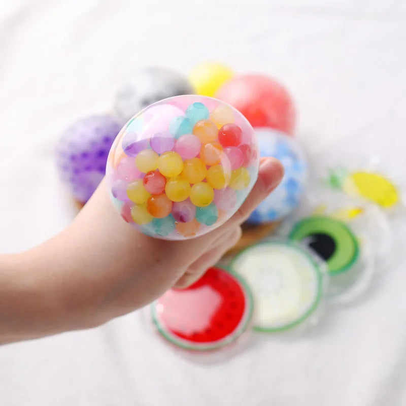1-Piece Colorful Water Beads Squishy Str brinquedo infantil