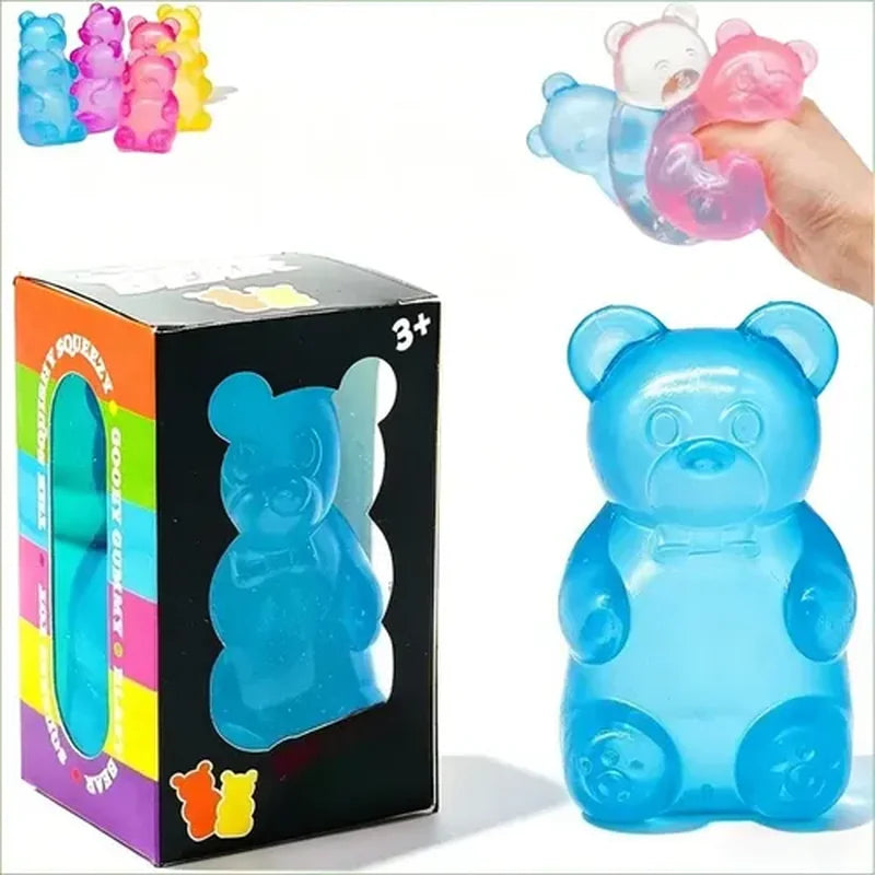 1/4 counts Gummy Bear - Sensory Fidget T brinquedo infantil