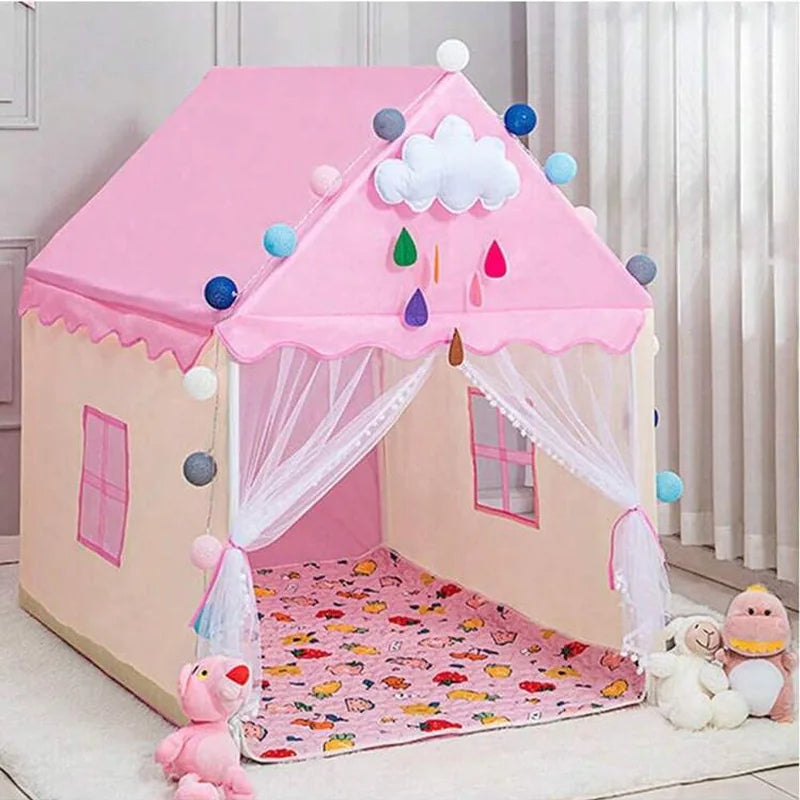 Indoor Princess Castle Design Toy House, brinquedo infantil