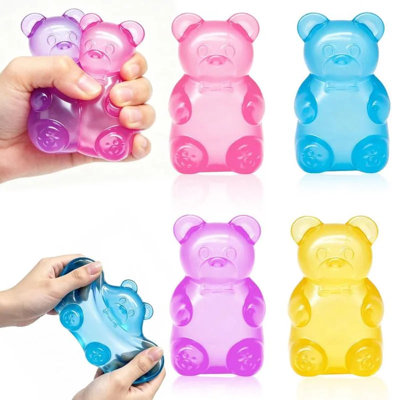 1/4 counts Gummy Bear - Sensory Fidget T brinquedo infantil
