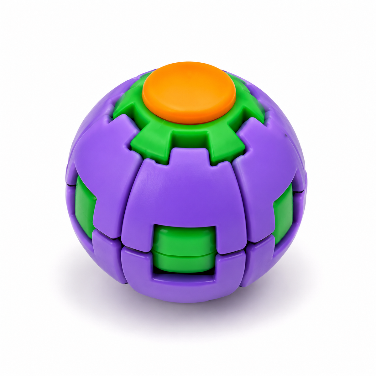 360° Fidget Ball – Assemble, Press, and Spin