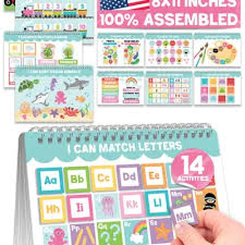 My First Busy Book For Toddlers 3-5 - My brinquedo infantil