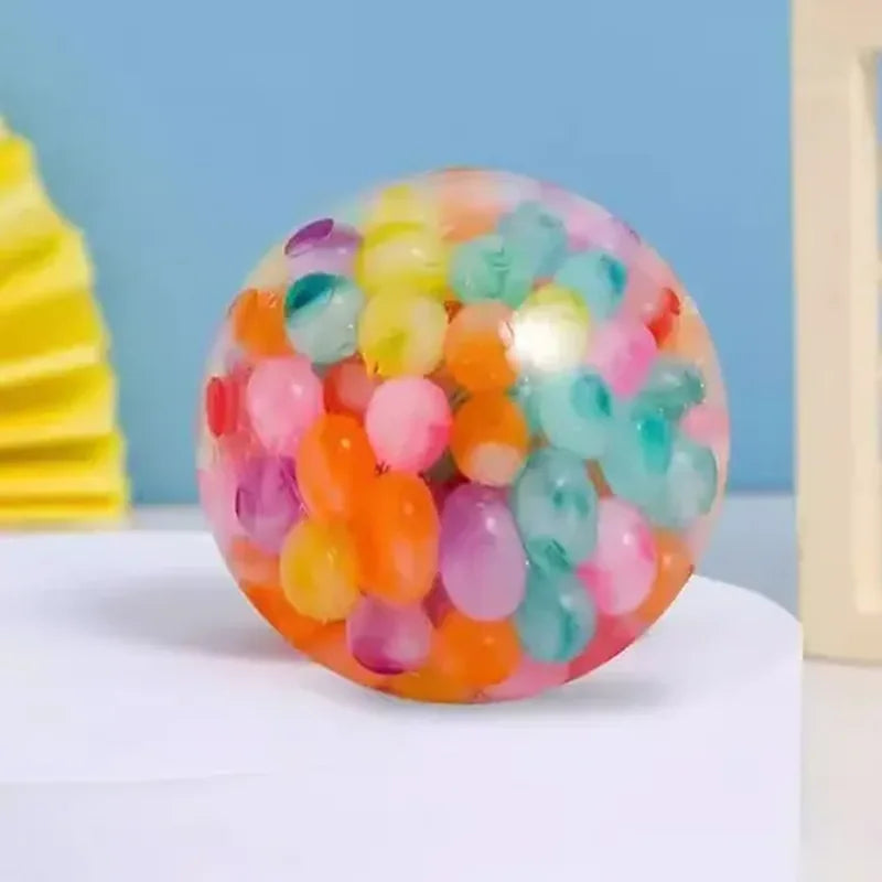 1-Piece Colorful Water Beads Squishy Str brinquedo infantil