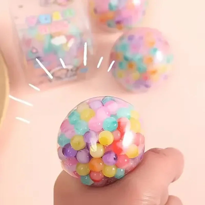1-Piece Colorful Water Beads Squishy Str brinquedo infantil