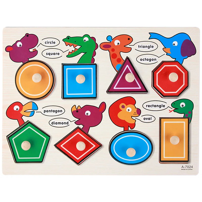 Wooden Jigsaw Puzzle for Kids