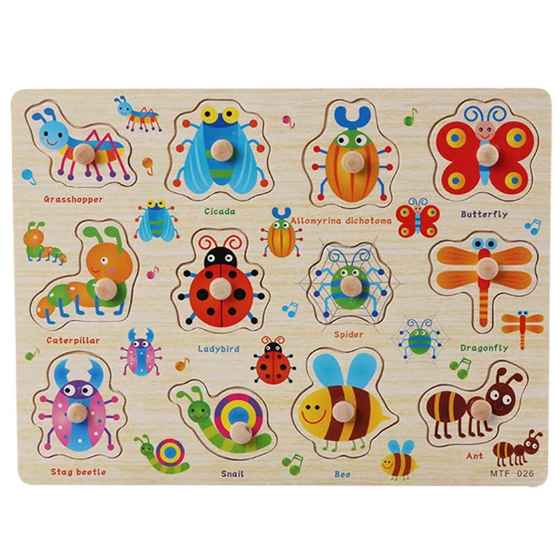 Wooden Jigsaw Puzzle for Kids