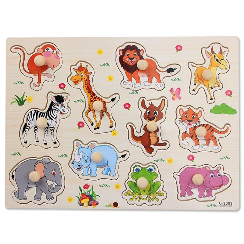Wooden Jigsaw Puzzle for Kids