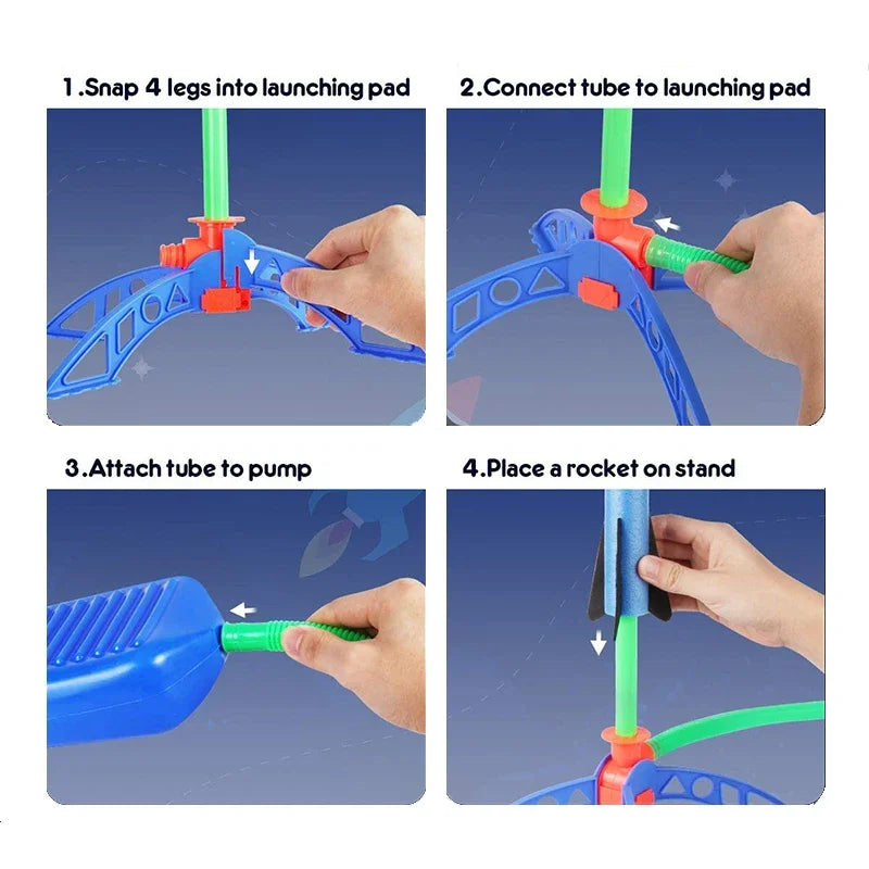 Kids' Air Pressure Rocket | Outdoor Area