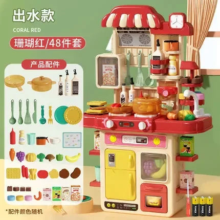 Kids' Pretend Play Kitchen Set – Utensils for Play and Imagination