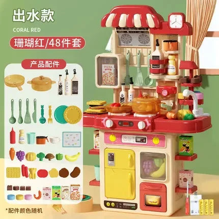 Kids' Pretend Play Kitchen Set – Utensils for Play and Imagination