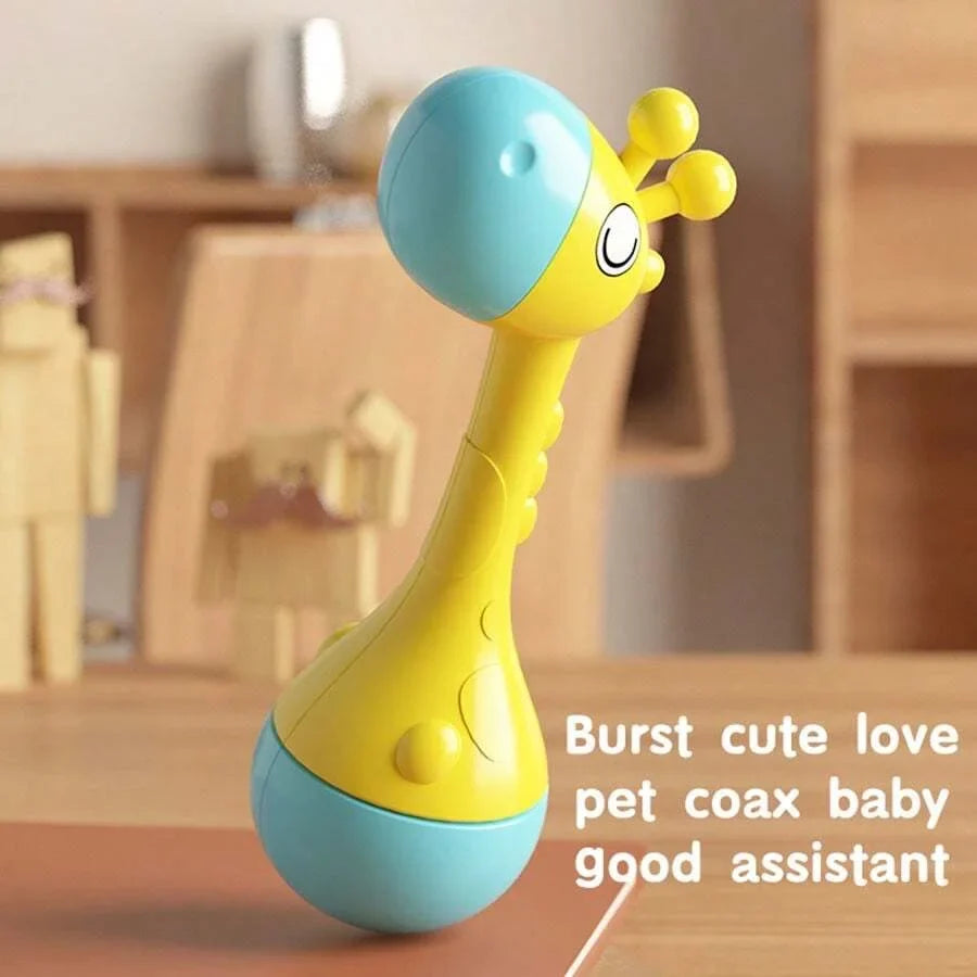 Baby Rattle | Sensory Educational Toy with Gentle Sound