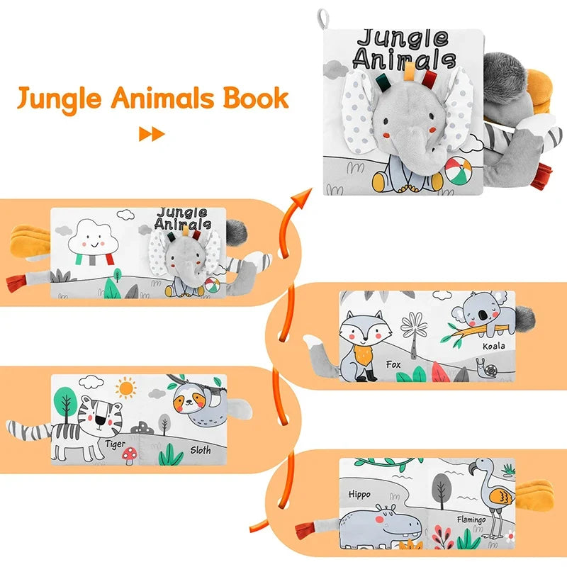 Sensory Cloth Book for Babies