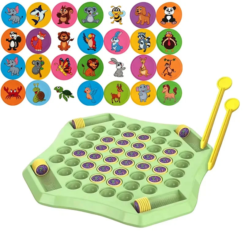 Animal and Fruit Memory Game