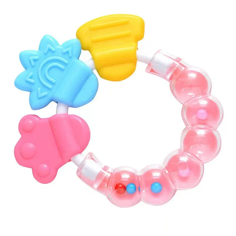 Fruit-Shaped Silicone Baby Teether