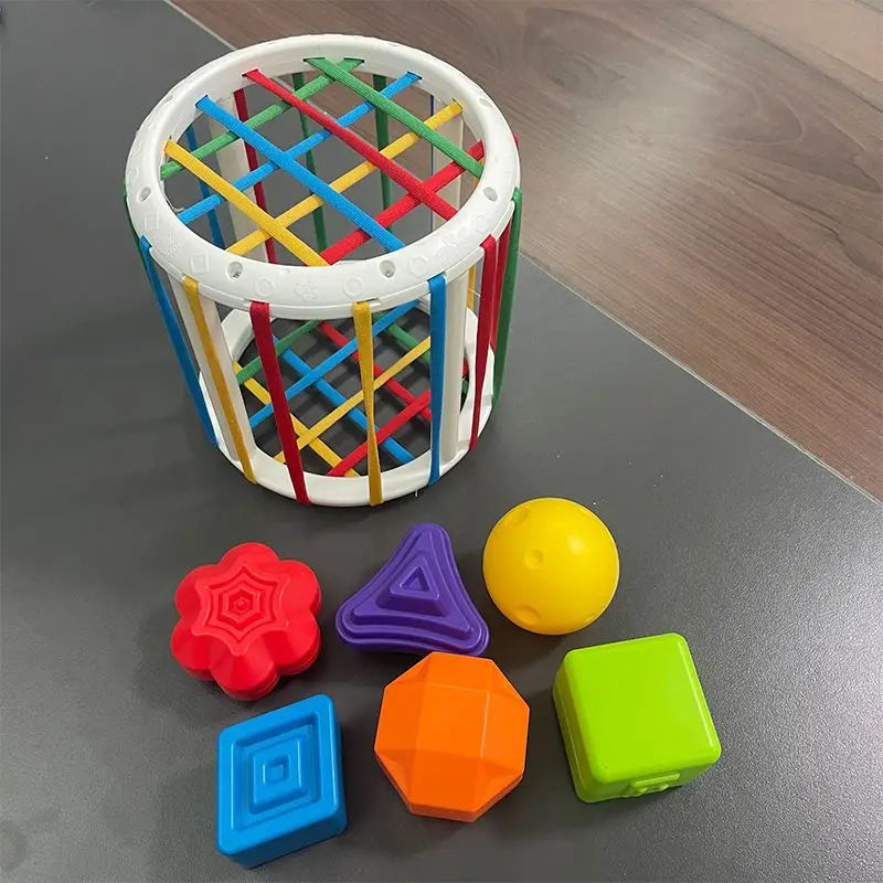 Brinquedo Sensorial Montessori Arco Íris