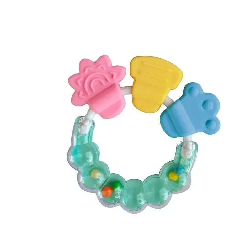 Fruit-Shaped Silicone Baby Teether