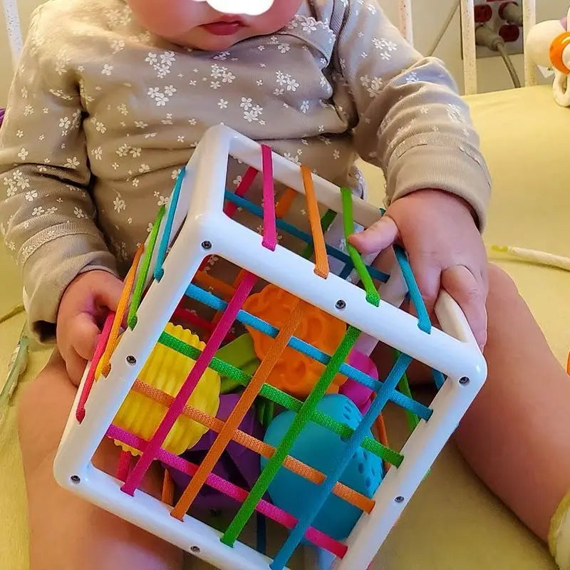 Brinquedo Sensorial Montessori Arco Íris