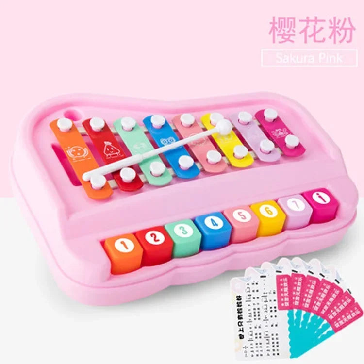 2-in-1 Piano and Xylophone Musical Toy for Babies