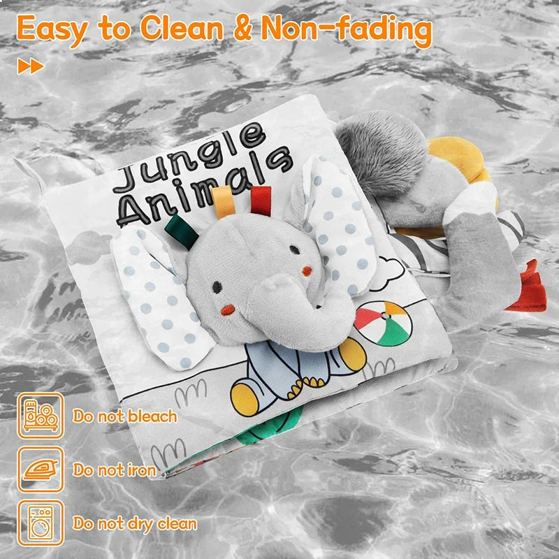 Sensory Cloth Book for Babies