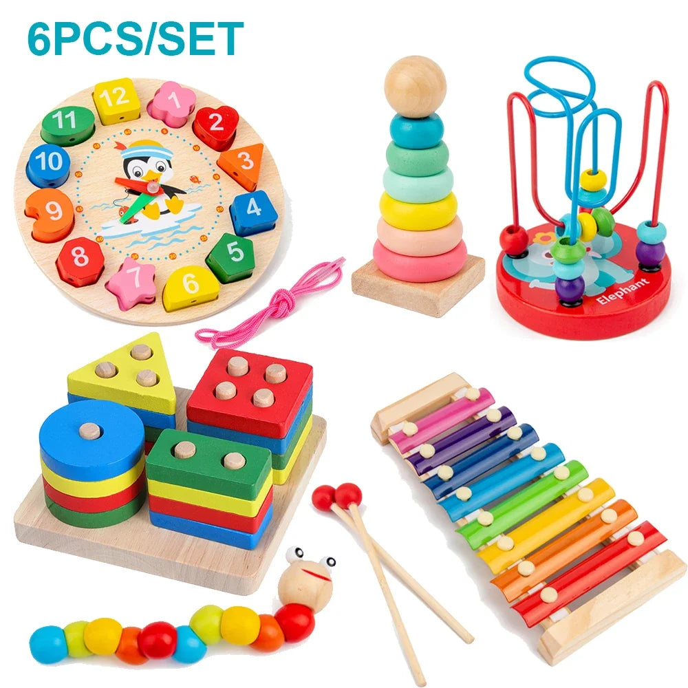 Montessori Wooden Puzzle