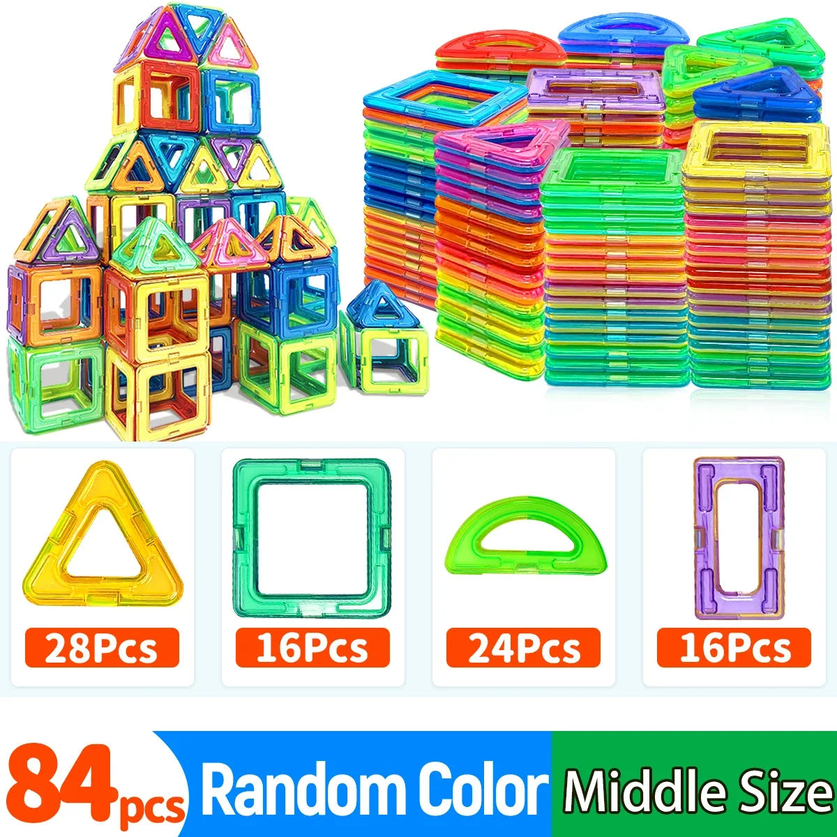 STEM Educational Magnetic Blocks Fun