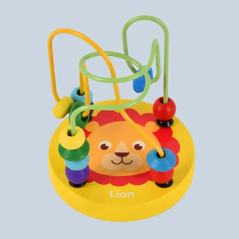 Wooden Bead Roller Coaster