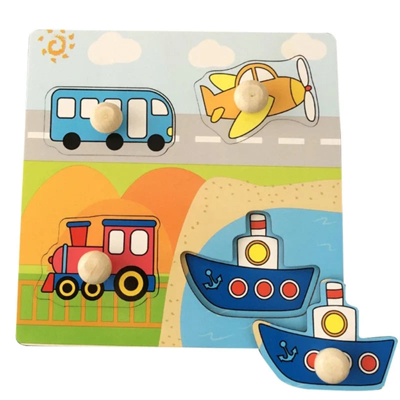 Wooden Jigsaw Puzzle for Kids