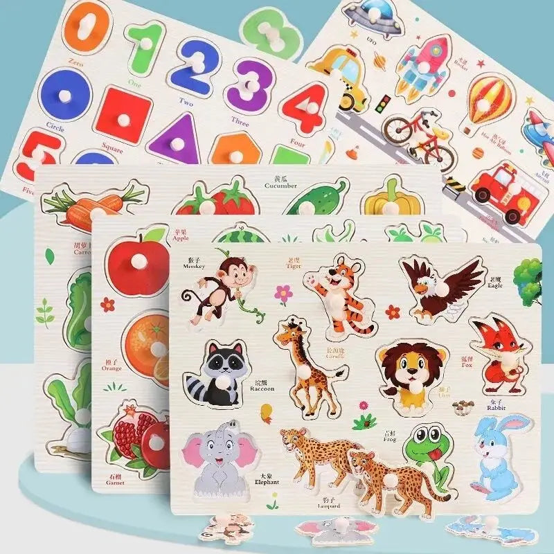 Wooden Jigsaw Puzzle for Kids