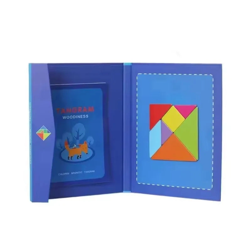 3D Magnetic Tangram Puzzle