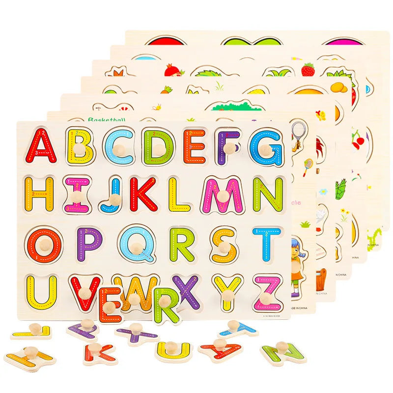 Wooden Jigsaw Puzzle for Kids